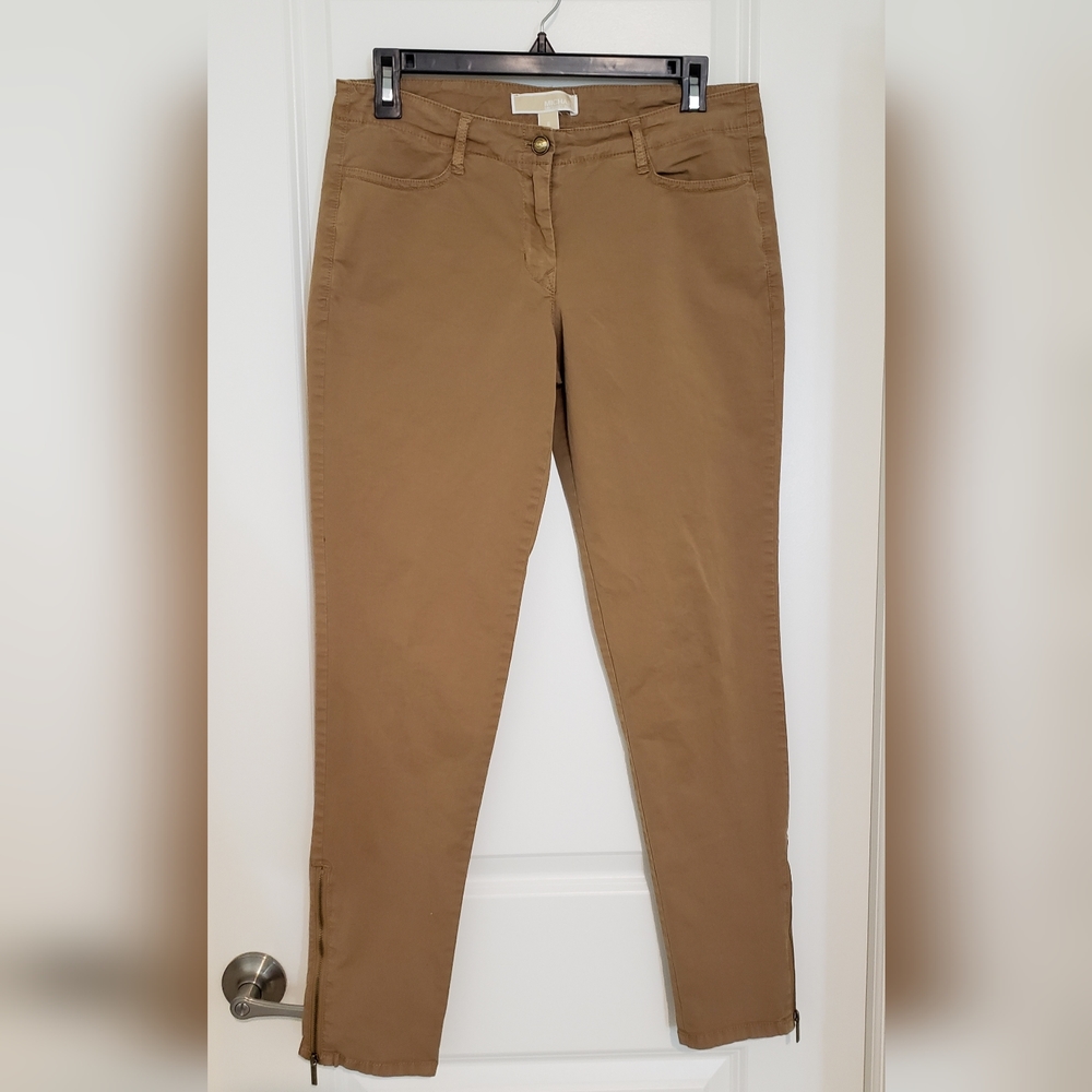 MICHAEL Michael Kors Camel Skinny Pants